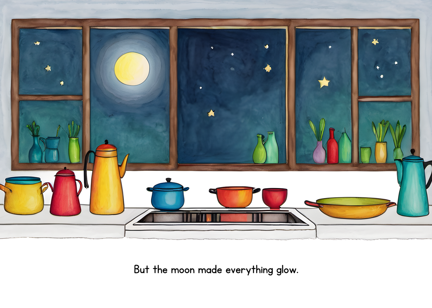 Dalia's full moon kitchen party
