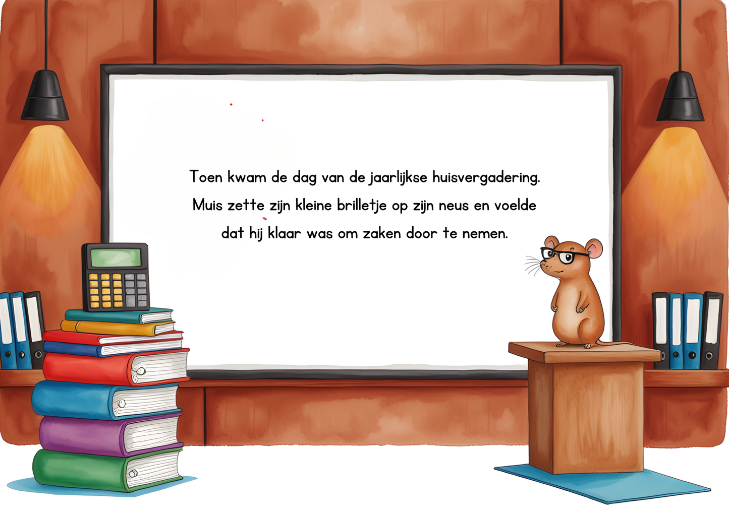 Emmelie en Alouise helpen Muis