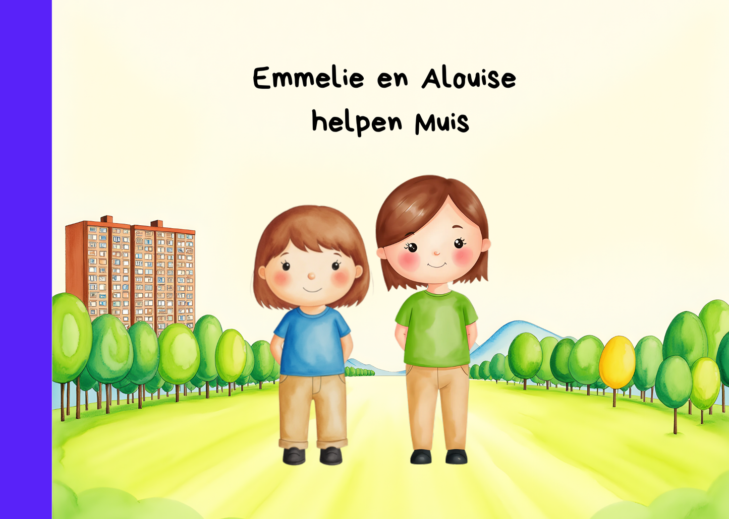 Emmelie en Alouise helpen Muis
