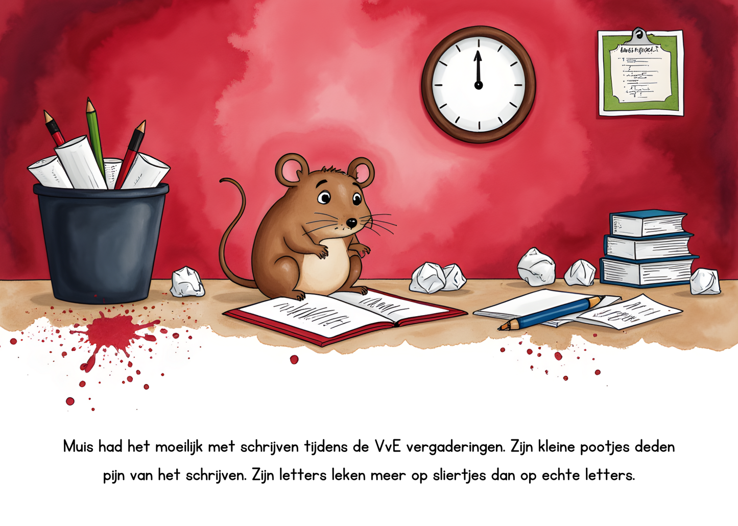 Emmelie en Alouise helpen Muis