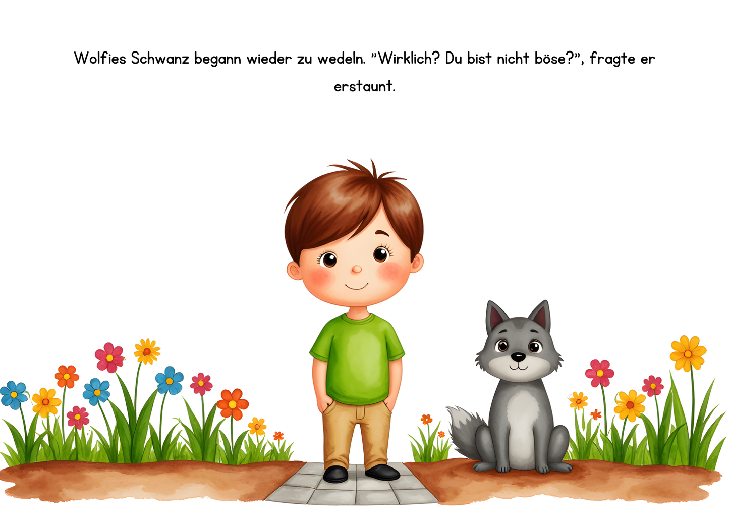 Atas Fußballabenteuer mit Wolfie
