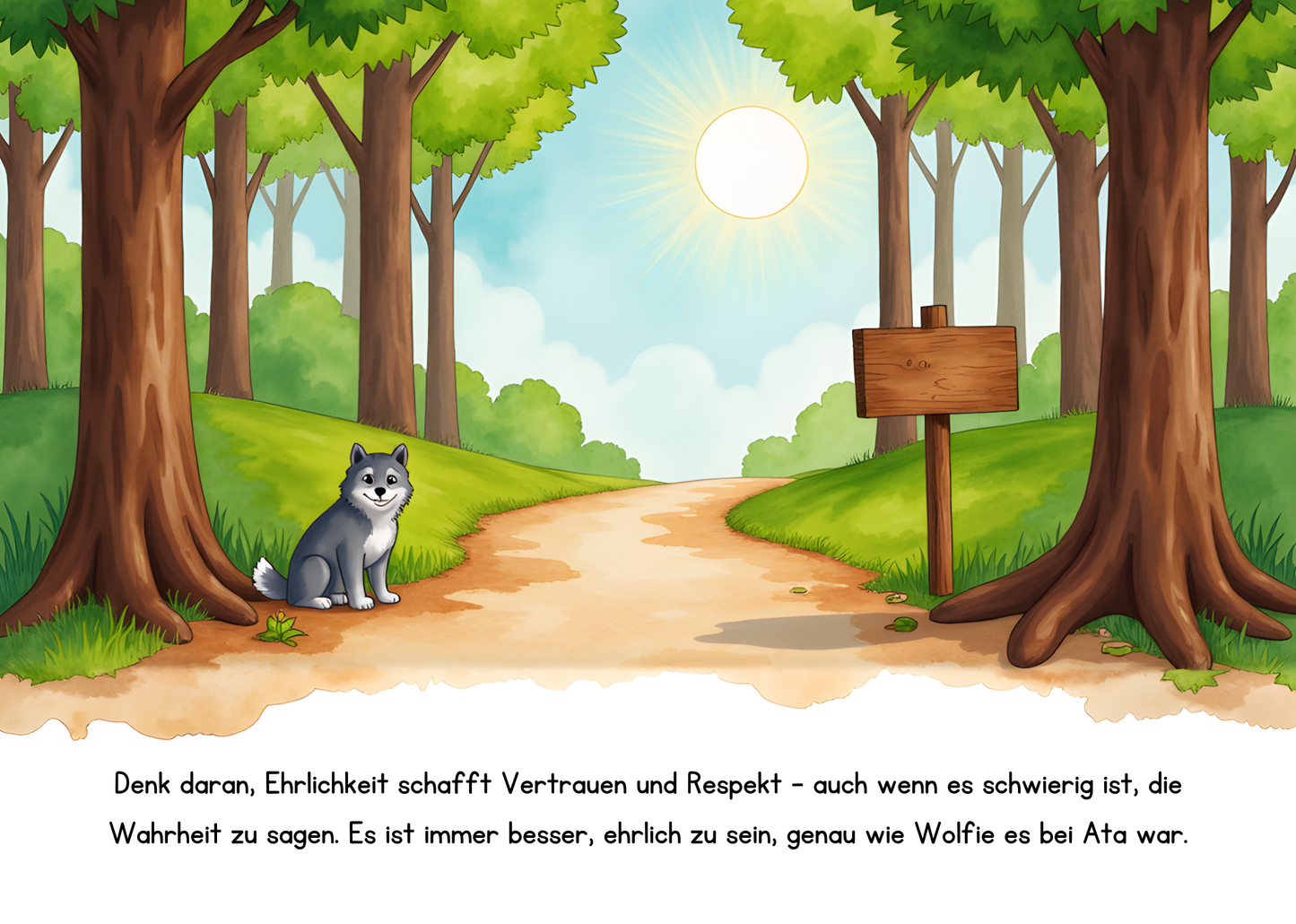 Atas Fußballabenteuer mit Wolfie