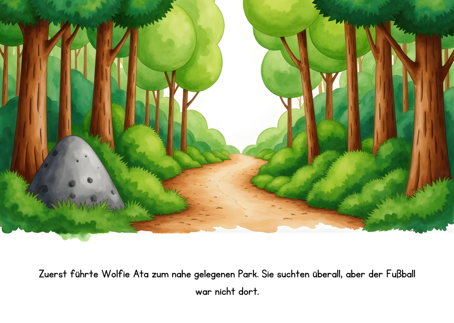 Atas Fußballabenteuer mit Wolfie