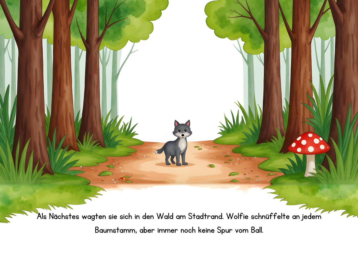 Atas Fußballabenteuer mit Wolfie