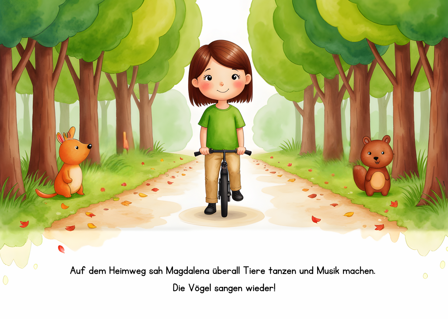 Magdalenas musikalisches Fahrradabenteur