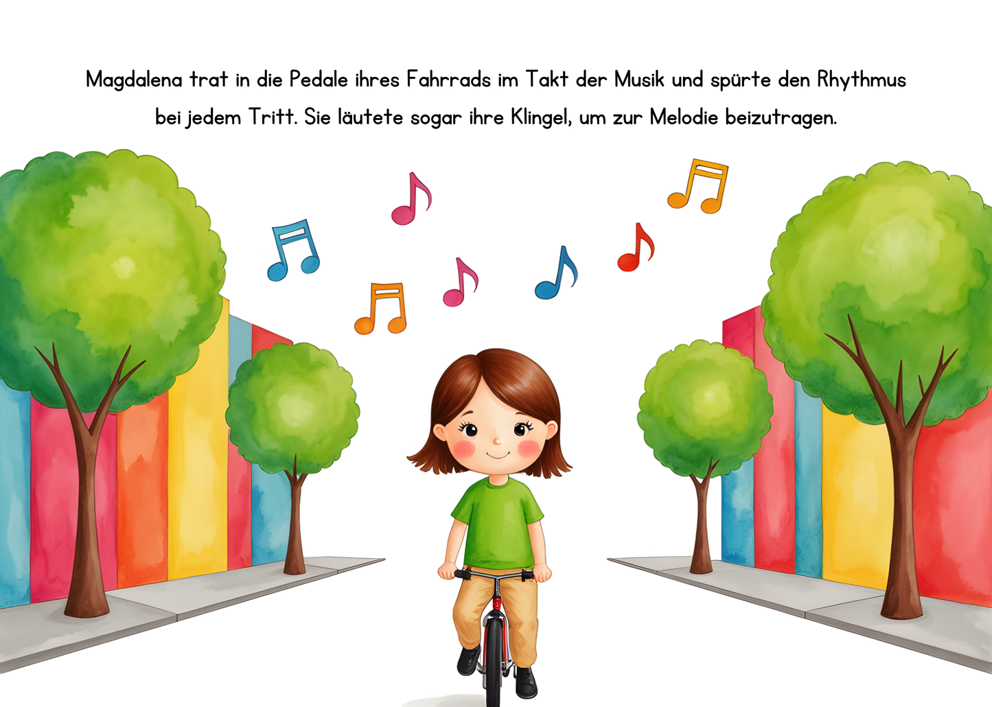 Magdalenas musikalisches Fahrradabenteur