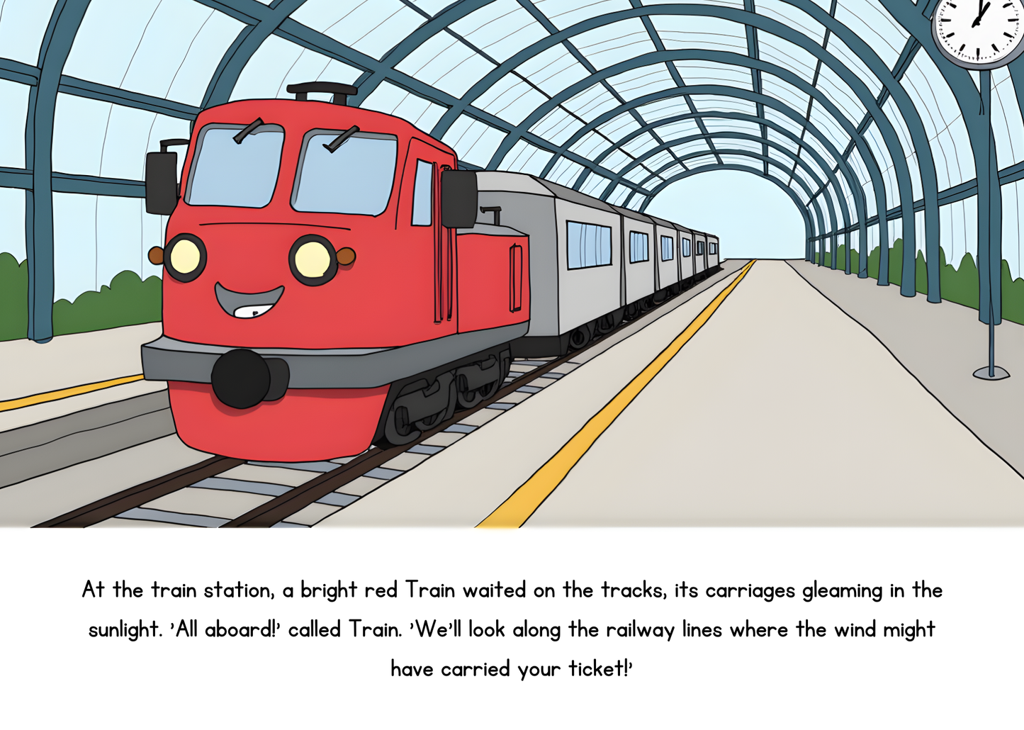 Luca's Lost Ticket Adventure