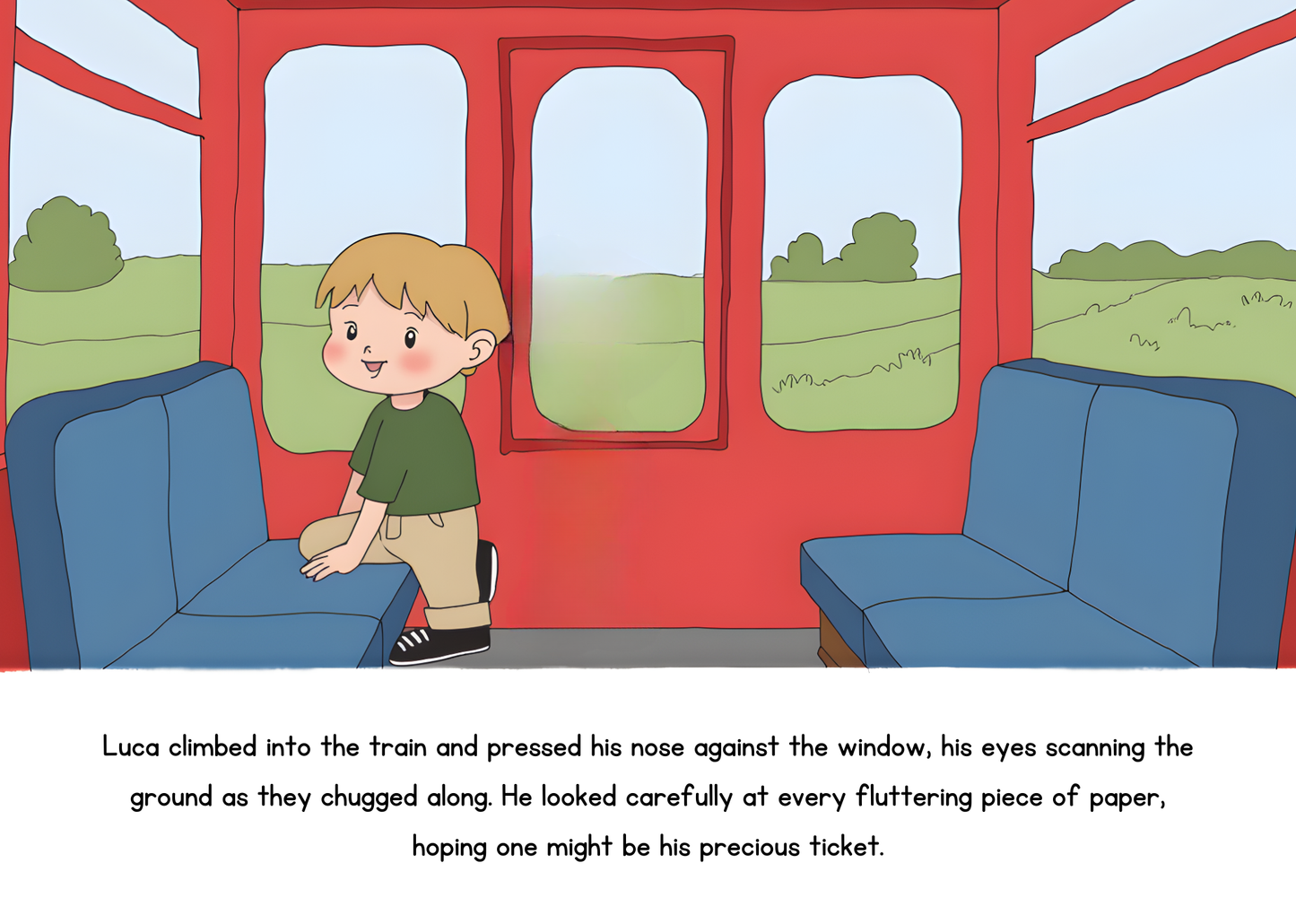 Luca's Lost Ticket Adventure