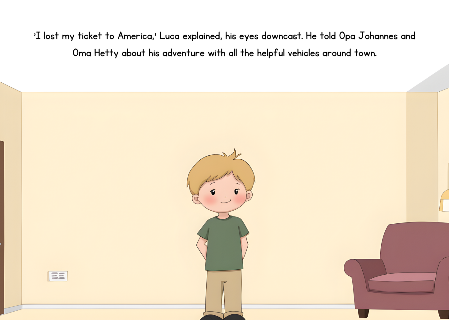 Luca's Lost Ticket Adventure