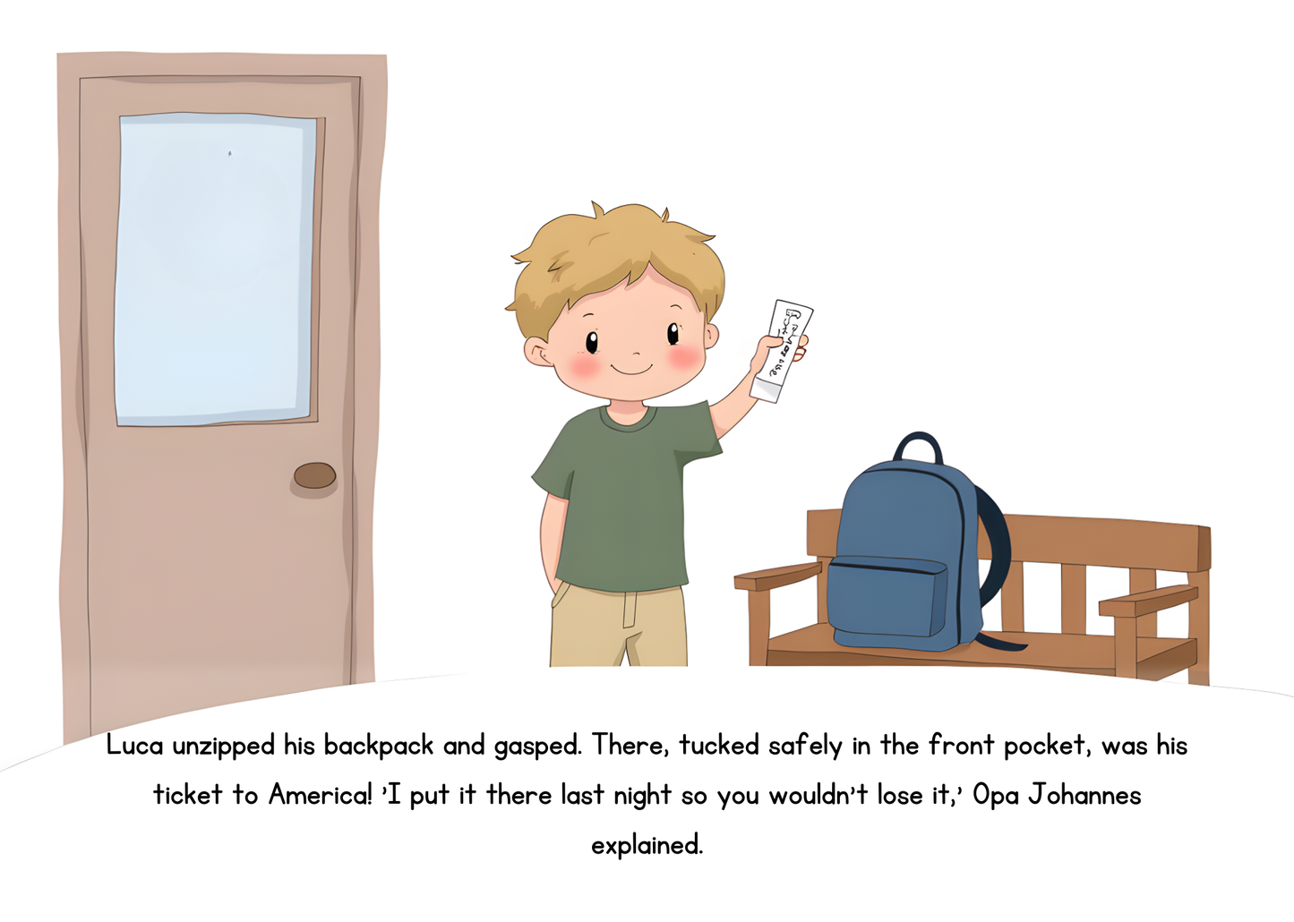 Luca's Lost Ticket Adventure