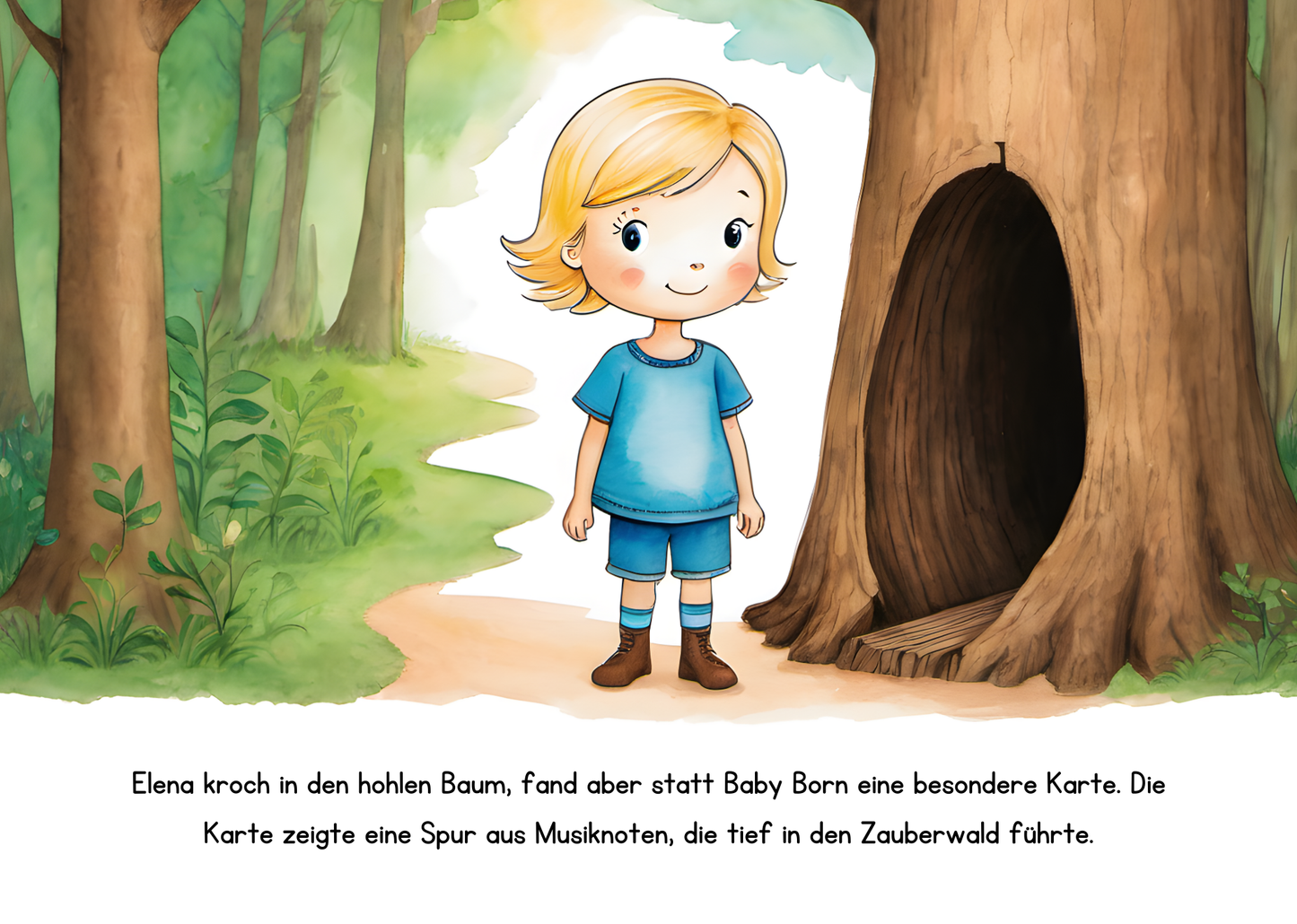 Die magische Suche der kleinen Elena