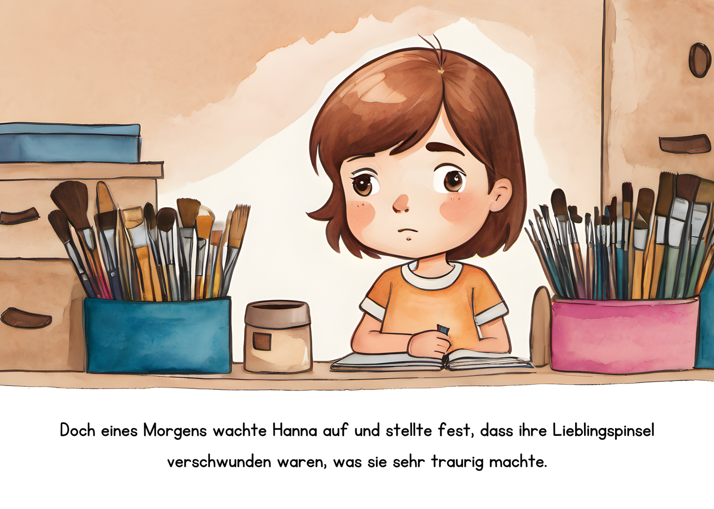 Hannas bunte Pinseljagd