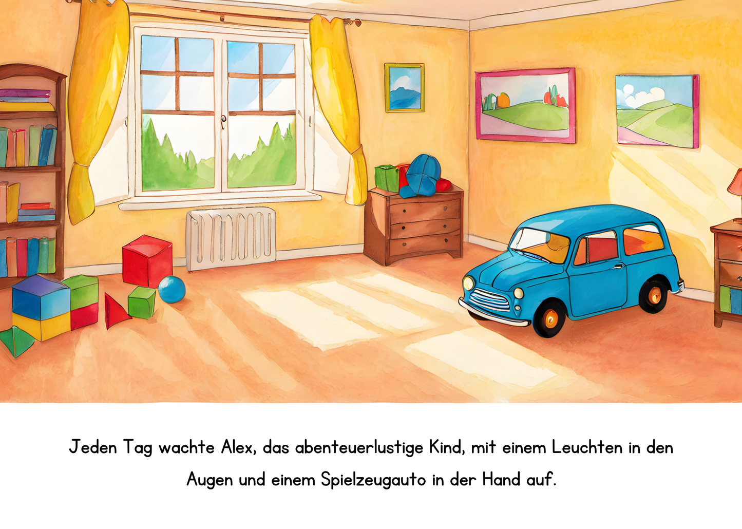 Alex und das verschwundene Spielzeugauto