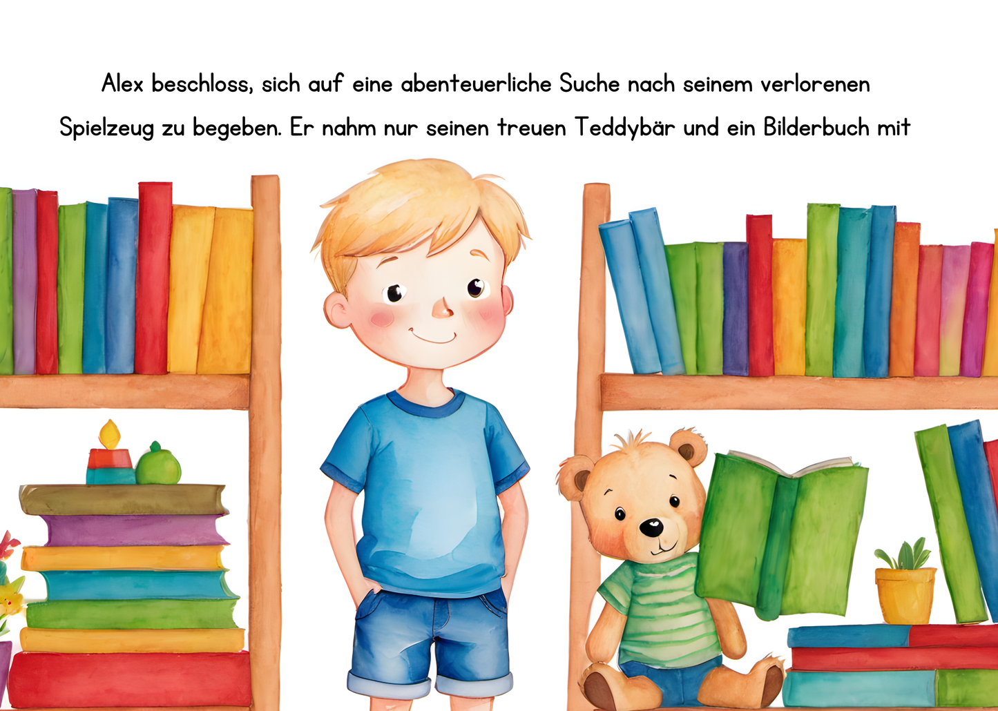 Alex und das verschwundene Spielzeugauto